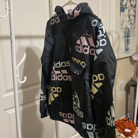 - Adidas aop wind powerover jacket size large - Picture 5 of 5